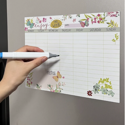 Magnetic Weekly Planner Whiteboard